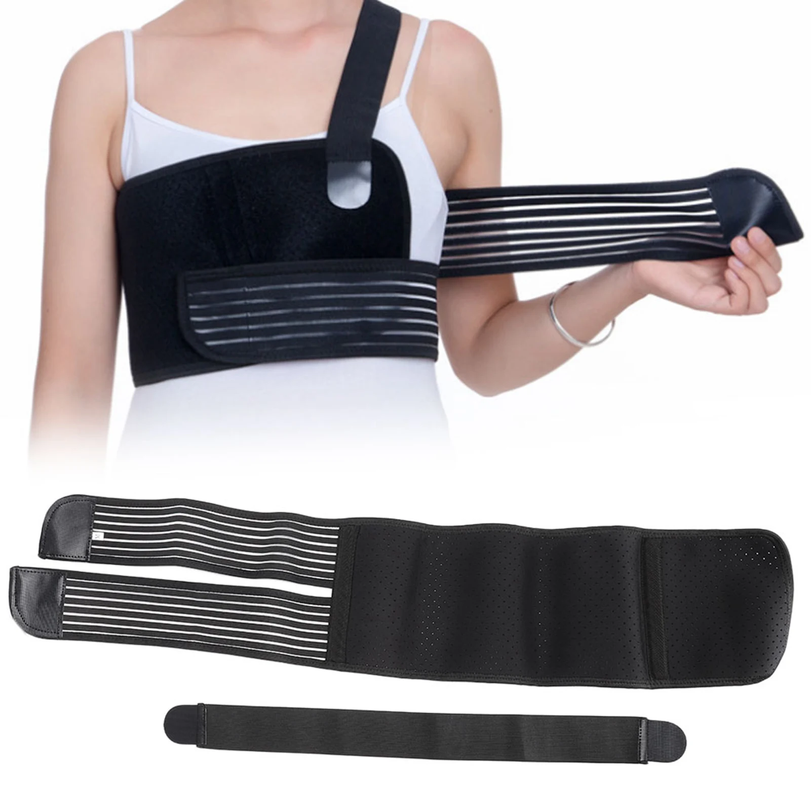 Rib Chest Support Brace Breathable Dislocated Ribs Postoperation Belt M Breathable Rib Belt Rib Chest Support Brace