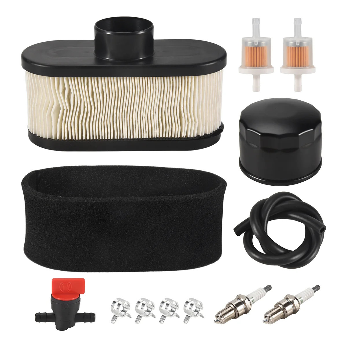 Tune Up Kit for Kawasaki FR651V FR730V FS481V Lawn Mower Tractor,Replace 49065-7007 Oil Filter 11013-7047 Air FilterB84B