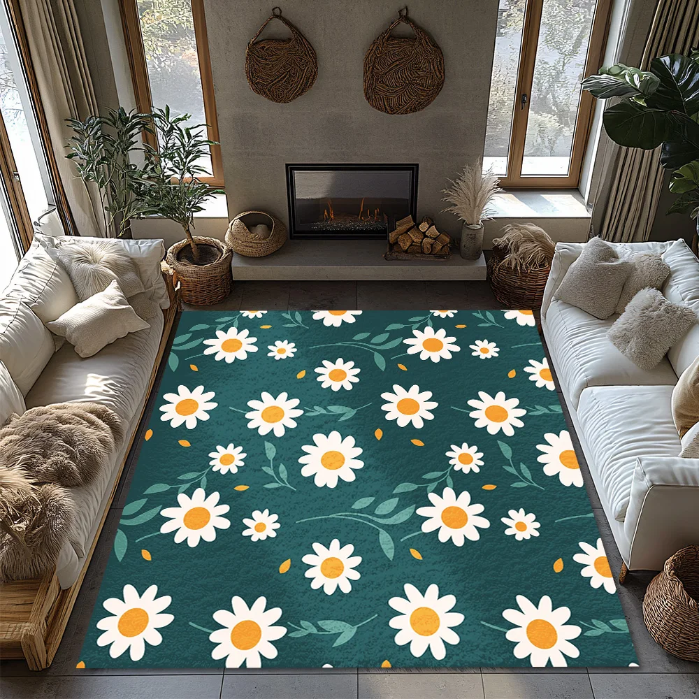 ممسحة الأزهار داخلي في الهواء الطلق ترحيب حصيرة قابل للغسل مدخل البساط عدم الانزلاق ديكور المنزل المطبخ الكلمة حصيرة مزرعة نمط لهجة #3