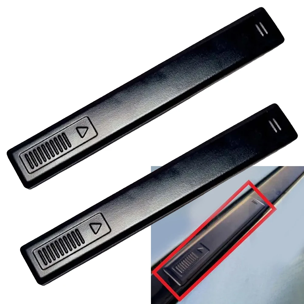 

2x автоматический зажим для рельсов на крышу, с отверстием для верхнего молдинга, крышка 78132-68L01 ABS, черный для SUZUKI SWIFT 2010, автомобильные аксессуары