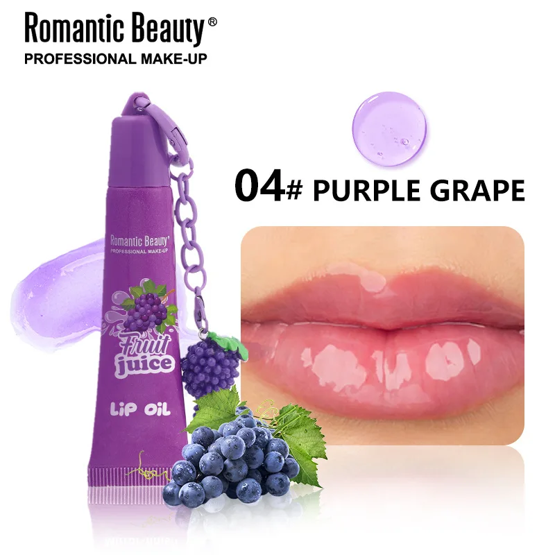 フルーツリップオイル 女性用保湿リップグロス 鎮静リップ保湿オイル グロス保湿リップバーム