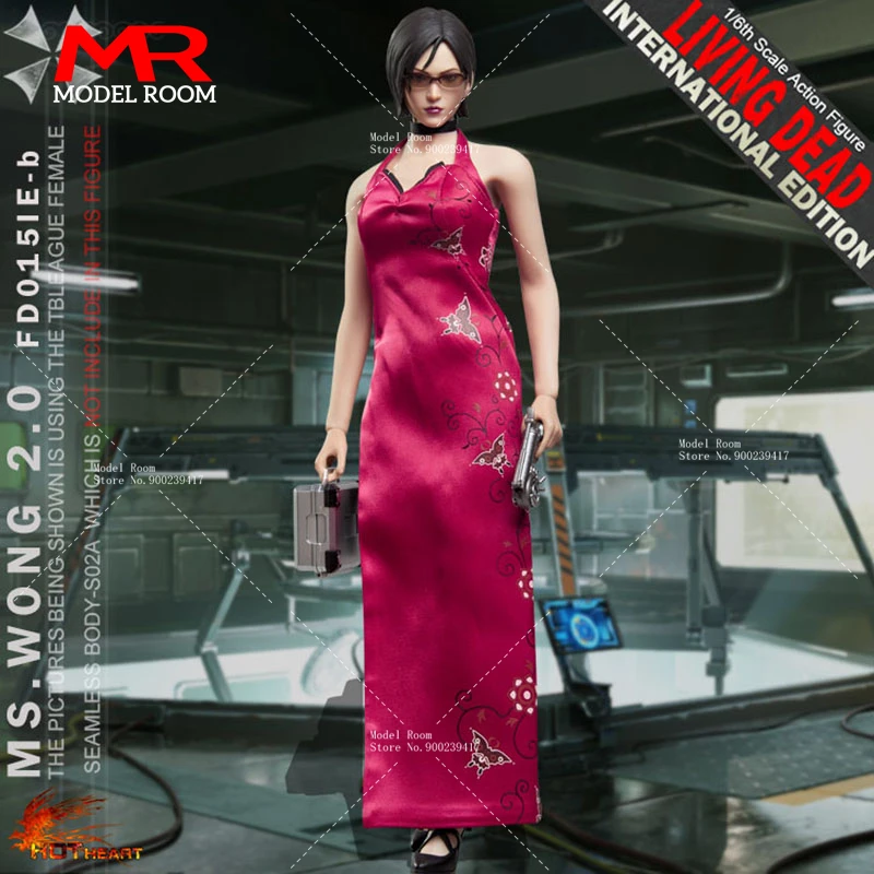 2024 Q4 Hot Heart FD015IE 1/6 Scale Ada Wong 2.0 Action Figure 12\'\' Female Solider Figurine Model Full Set Collectible Toy