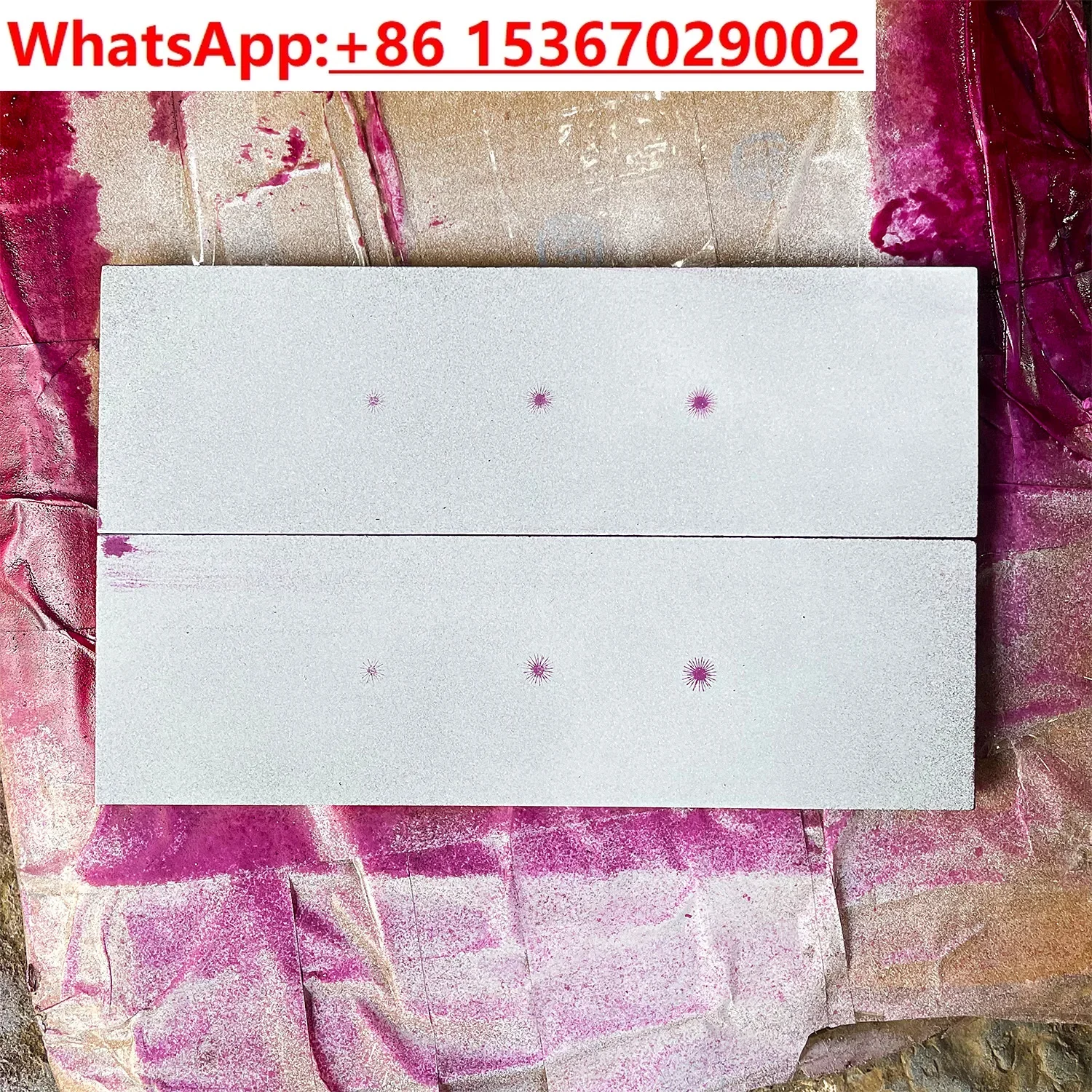Three point B-type test block B3 penetration testing test block (chromium plated radiation crack reference test block) NBT47013