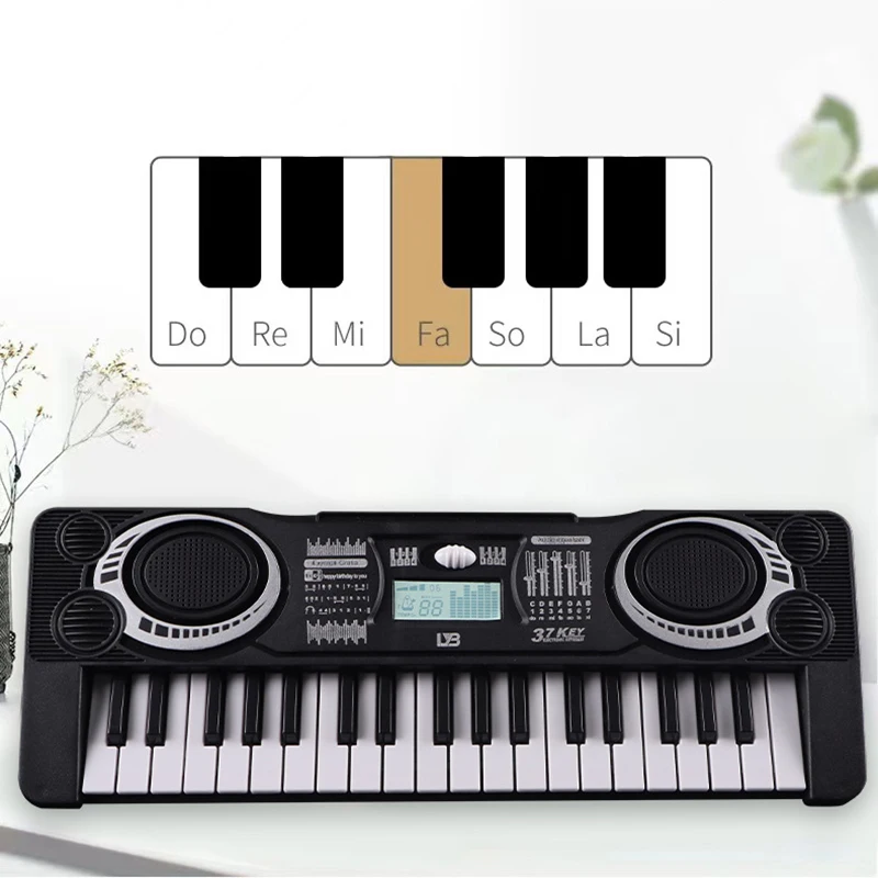 Children Toys 37 Keys Electronic Piano Toy Boys Girls Musical Instruments Simulation Piano Kindergarten Music Toys Birthday Gift