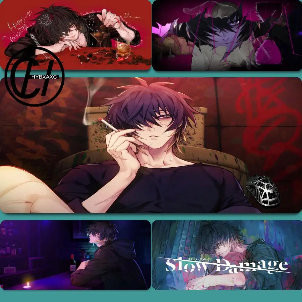 

HD Game Slow Damage Towa Mouse Pad Non-slip Rubber Gamer Balance Computer Mat Decoracion Deskmat Laptop Office Large HYBXAXC