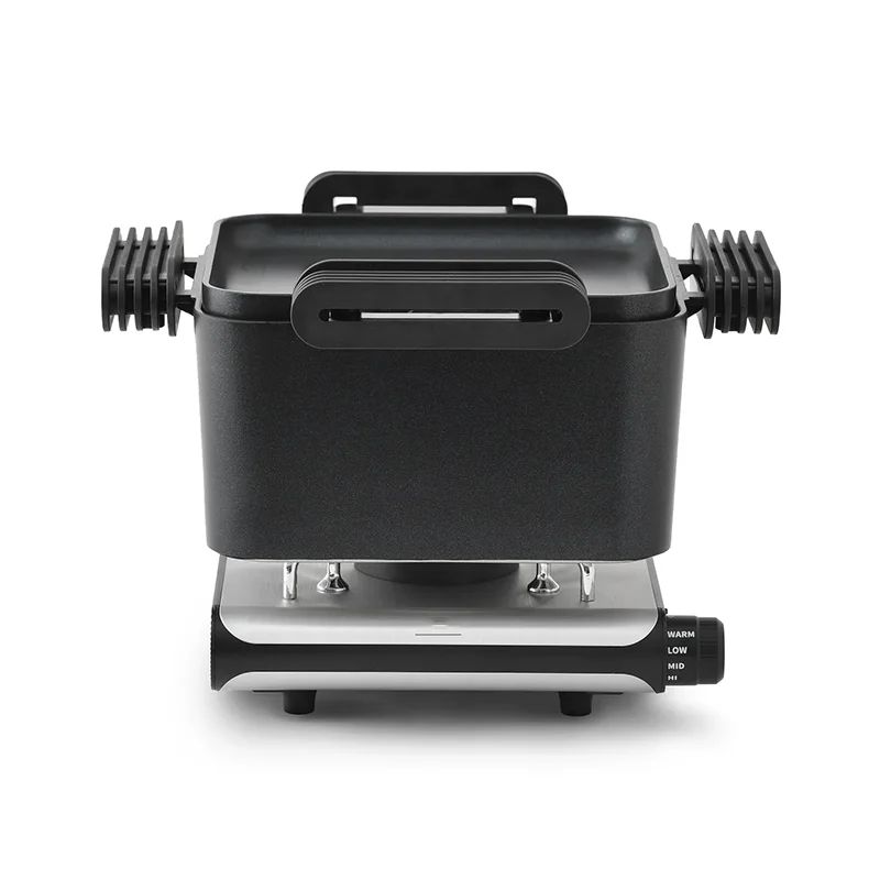 Multifunction Detachable Electric Grill Hot Pot Roaster BBQ Skillet Stove Frying Pan for Omelette Kitchen Griddles