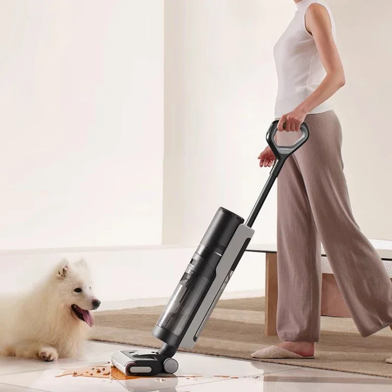 Dreame-H12 Pro Plus C household mop, hot drying and floor cleaning machine, double-edged disinfectant, high suction power