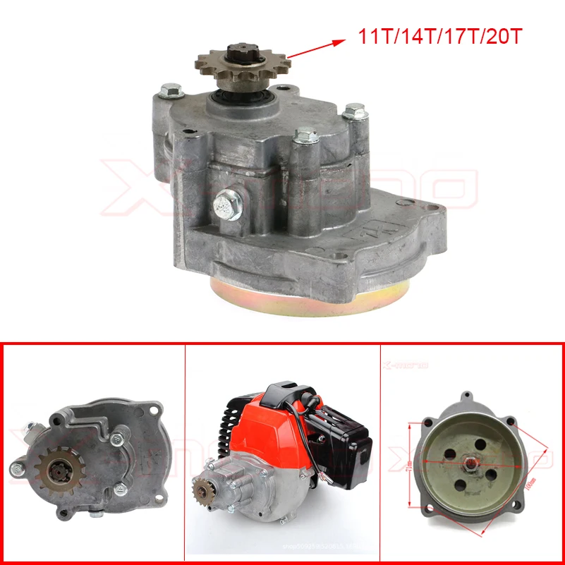 T8F 11 14 17 20 Zębatka bębna sprzęgła Przekładnia 33cc 43cc 49cc Ty Rod II Go Kart Mini Moto Dirt Bike Scooter Xtreme