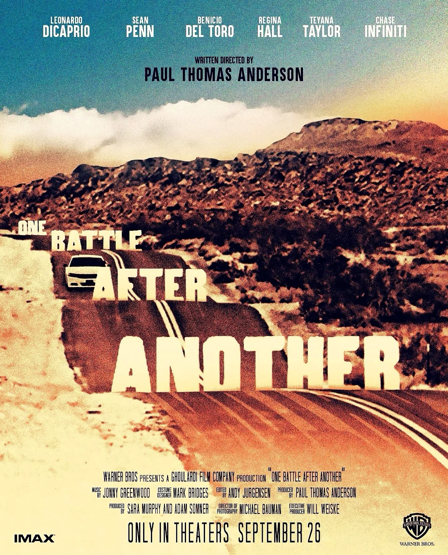 Movie One Battle After Another (2025) Posters, Prints, Home Decor Art Painting