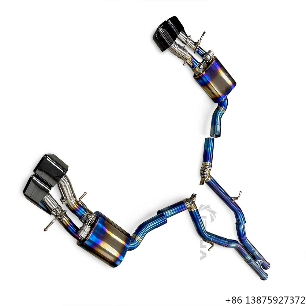 

High Quality Exhaust System Muffler for E63 W212 6.2L 2009-2013 Titanium Valve Controlled Catback Exhaust Pipe