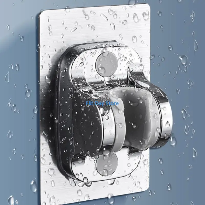 F92C Adjustable Shower Holder No Tools Needed Universal Shower Head Mount Durable