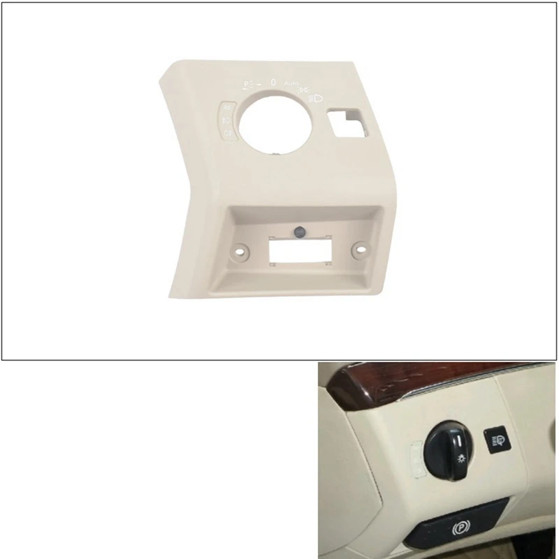 Mega SaleHeadlight Switch Panel Cover 2205450204 for Mercedes Benz S Class W220 S350 S430 S500 1998-2005 Accessories Beige LHD