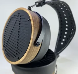 DIY Zingana wood 100mm external wooden shell cup headband half part HIFI Music Headset For HiFIMAN AUDEZE LCD headphones