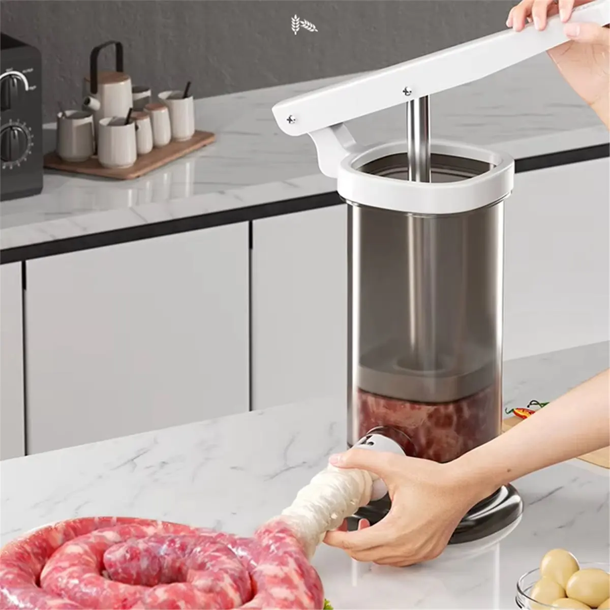 Sausage Stuffer Homemade Sausage Maker Fast Meat Filling Machine Heavy Duty Sausage Filler Large Capacity Sausage Filler