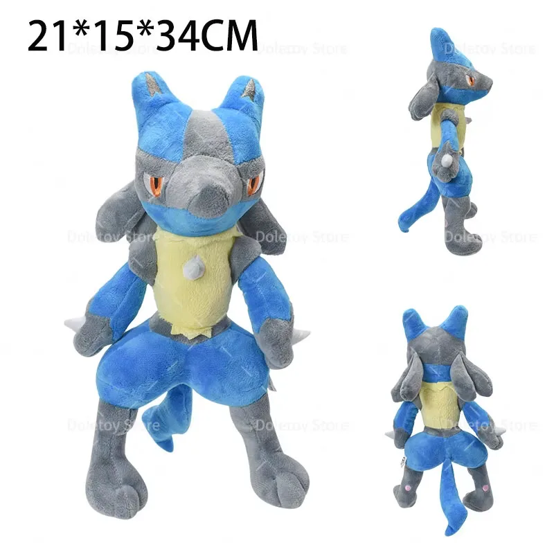 70 Styles Anime Pokemon Mega Lucario Plush Toy Shiny Charizard Mewtwo Gloom Shiny Beedrill Stuffed Peluche Kids Christmas Gift