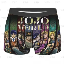 Jojo Bizarre Adventure Men's Boxer Briefs, Highly Breathable Underwear,Top Quality 3D Print Shorts Birthday Gifts