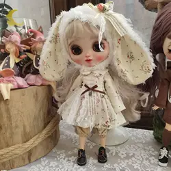 blythe doll clothes ob22 ob24 doll clothes small skirt suit dress for 28-30cm OB22 OB24 doll accessories