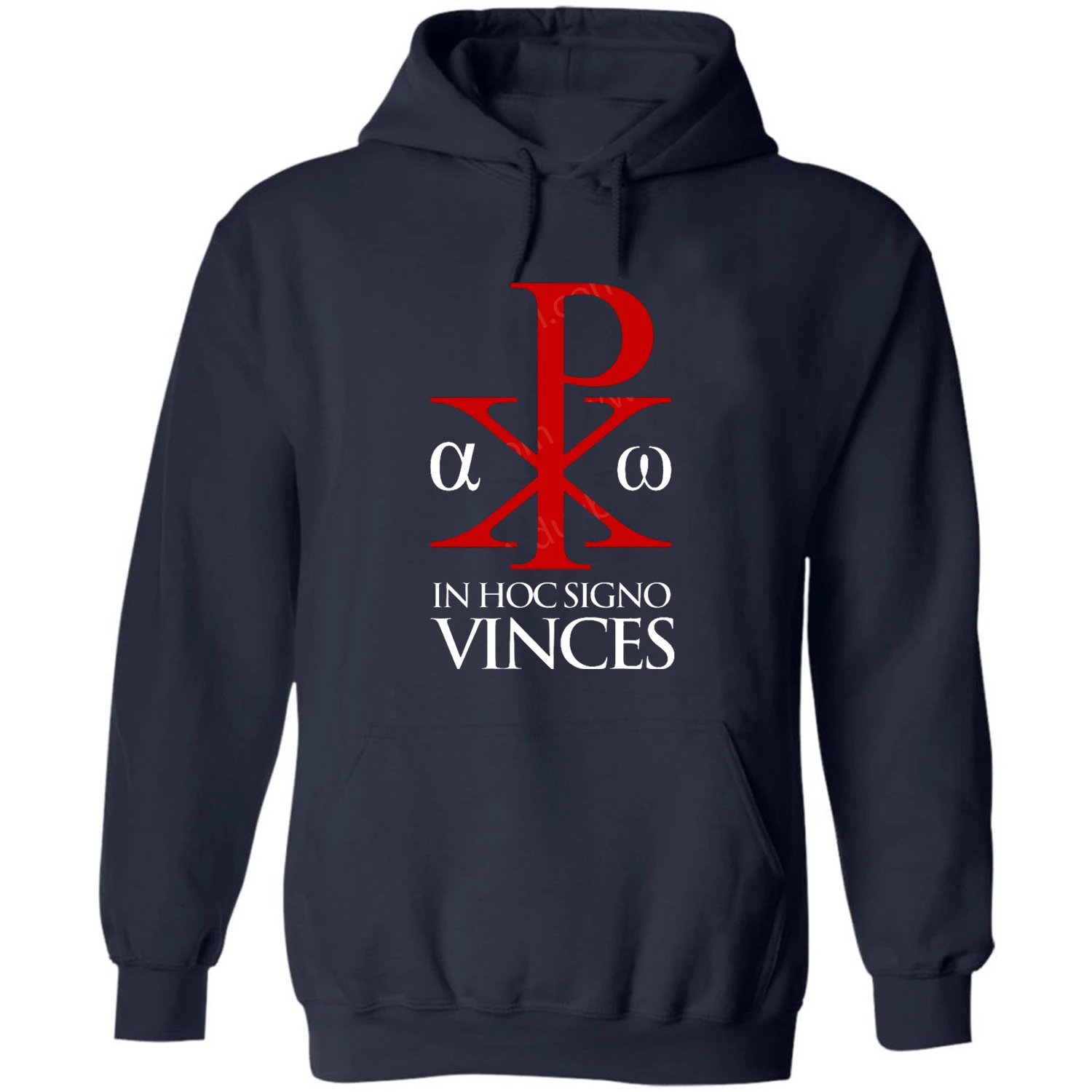 Byzantine Empire Chi Rho Symbol Constantine Cross Pullover Hoodie New 100% Cotton Comfortable Casual Mens Sweatshirt Streetwear