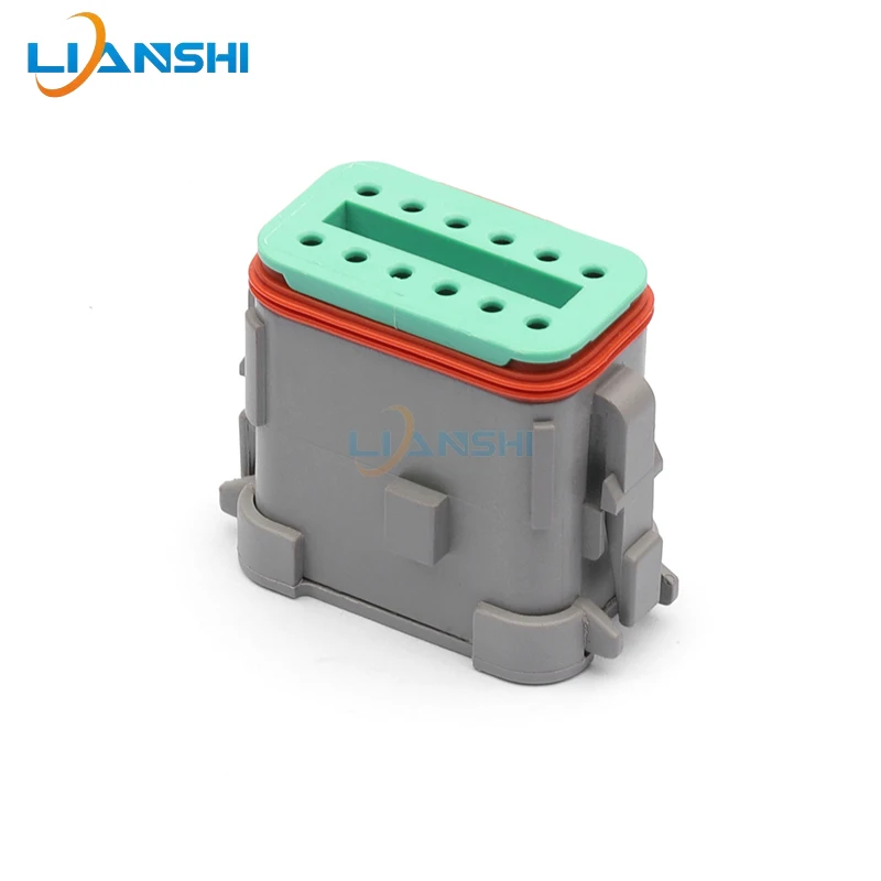1 Set 12 Pin Excavator Agricultural Machinery Truck Display Lamp Waterproof Electrical Connector Female DT06-12SA-EP06