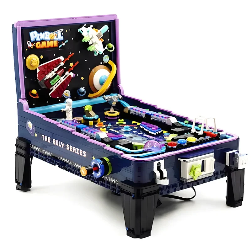 2309 قطعة طاولة ألعاب الكرة والدبابيس ألعاب مكعبات البناء تجميع آلة الجسيمات الصغيرة نموذج الطوب لعب لهدايا عيد الميلاد والهالوين #5