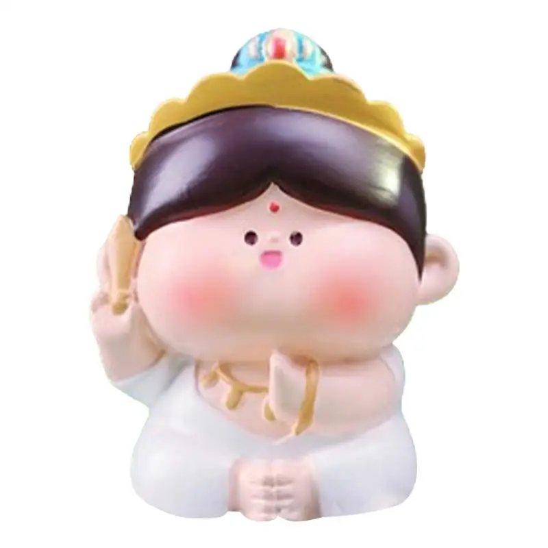 Anime Statue Buddhism Theme Figure Dolls Creative Collectible Toy Desktop Decoration For Girls Women