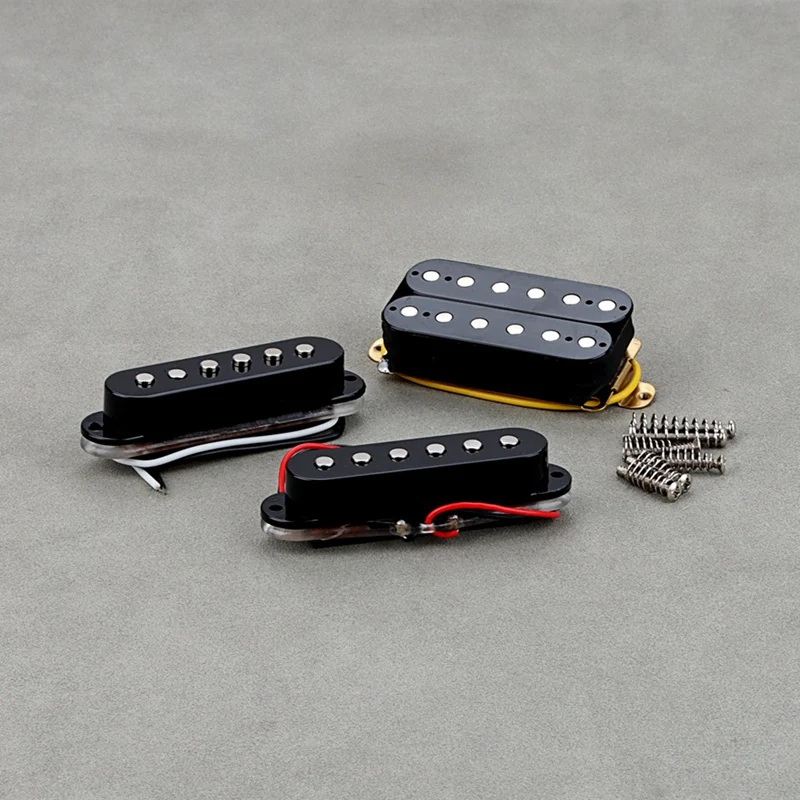 Juego de pastillas de guitarra SSH, bobina única y pastillas Humbucker para piezas de repuesto de guitarra eléctrica, piezas de accesorios