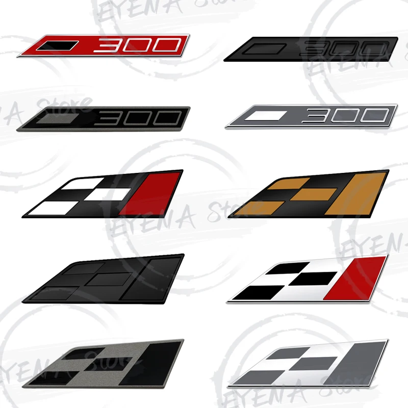 Per Leon ST Race Flag 300 Logo 5F Ibiza 6l 6j Arona Altea Ateca Toledo Exeo Grille Metal Badge Stickers Car Rear Trunk Emblem