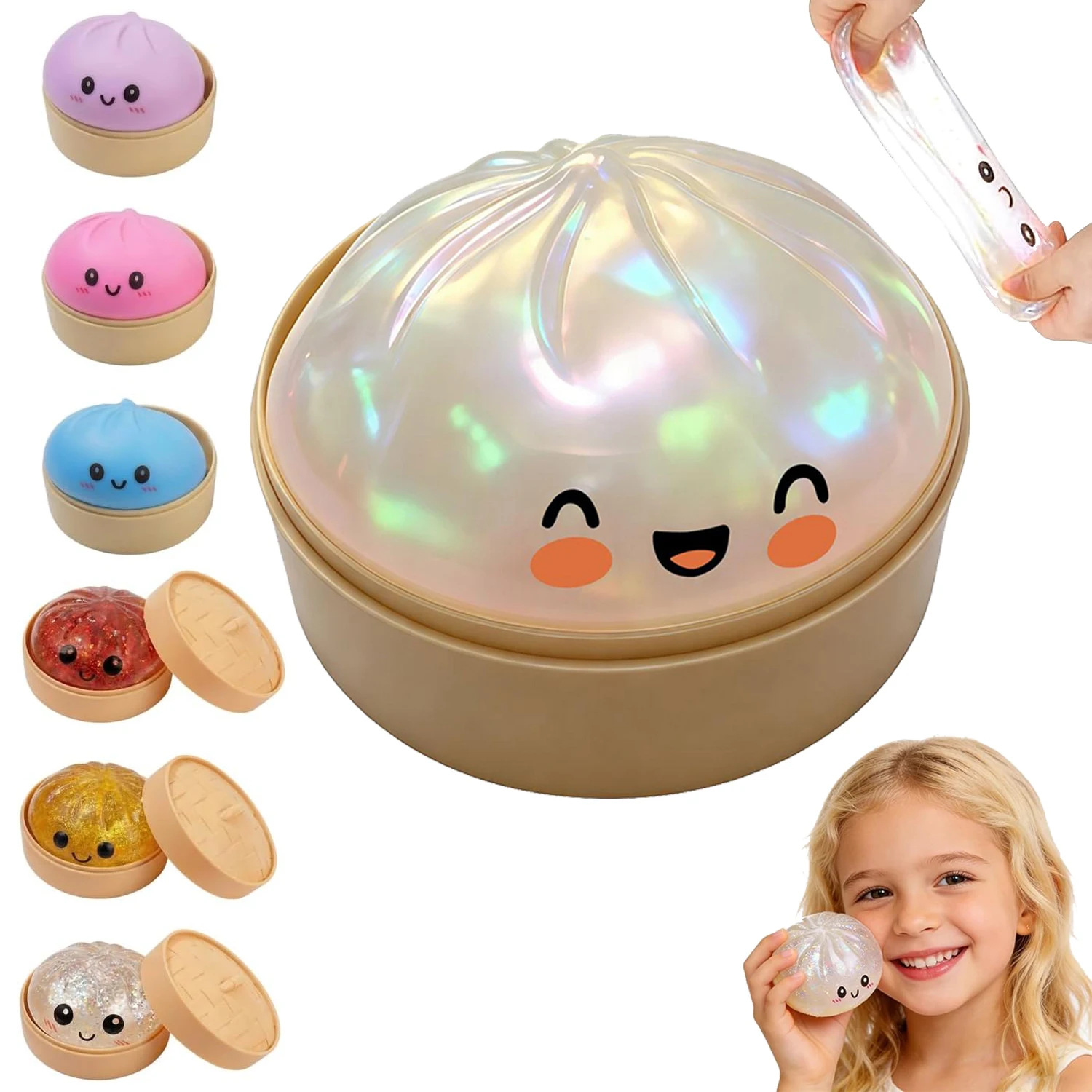 brinquedo-sensorial-macio-de-apertar-em-formato-de-bolinho-com-glitter-arco-Iris-de-recuperacao-lenta-bola-anti-estresse-para-alivio-da-ansiedade-presentes-de-aniversario-para-criancas