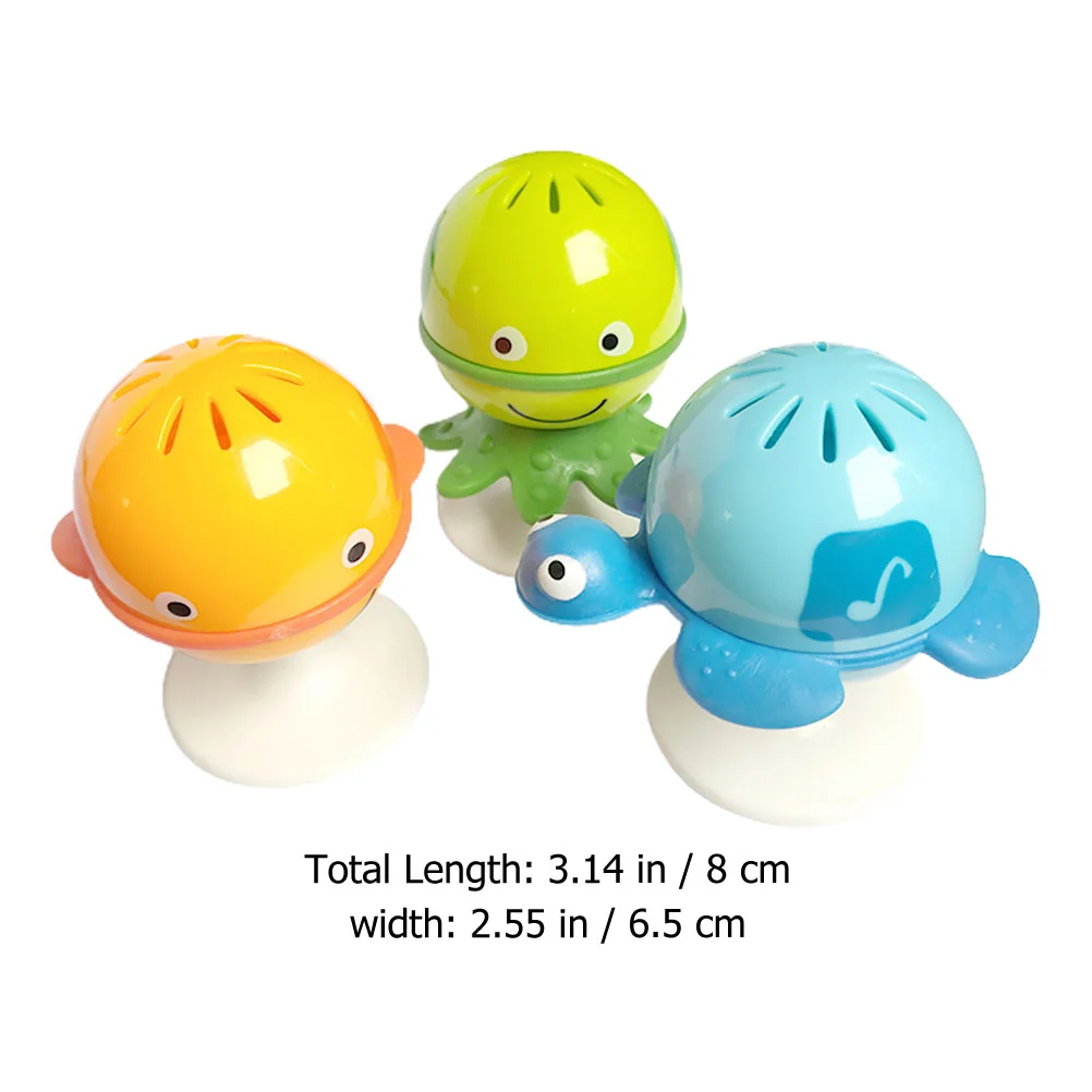 Suction Cup Bath The Bell Toys Baby Feeding Helper Music with Sucker