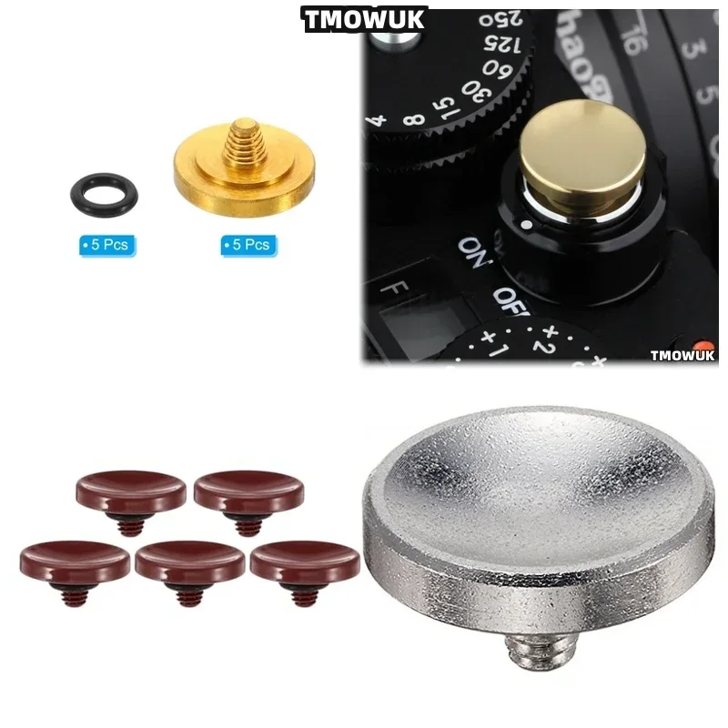 

Reliable & Stylish: For Fujifilm X100S X100F XPro3 XT4 XT20 XE2S GFX50S XT100 XA3 Metal Shutter Button Accessories