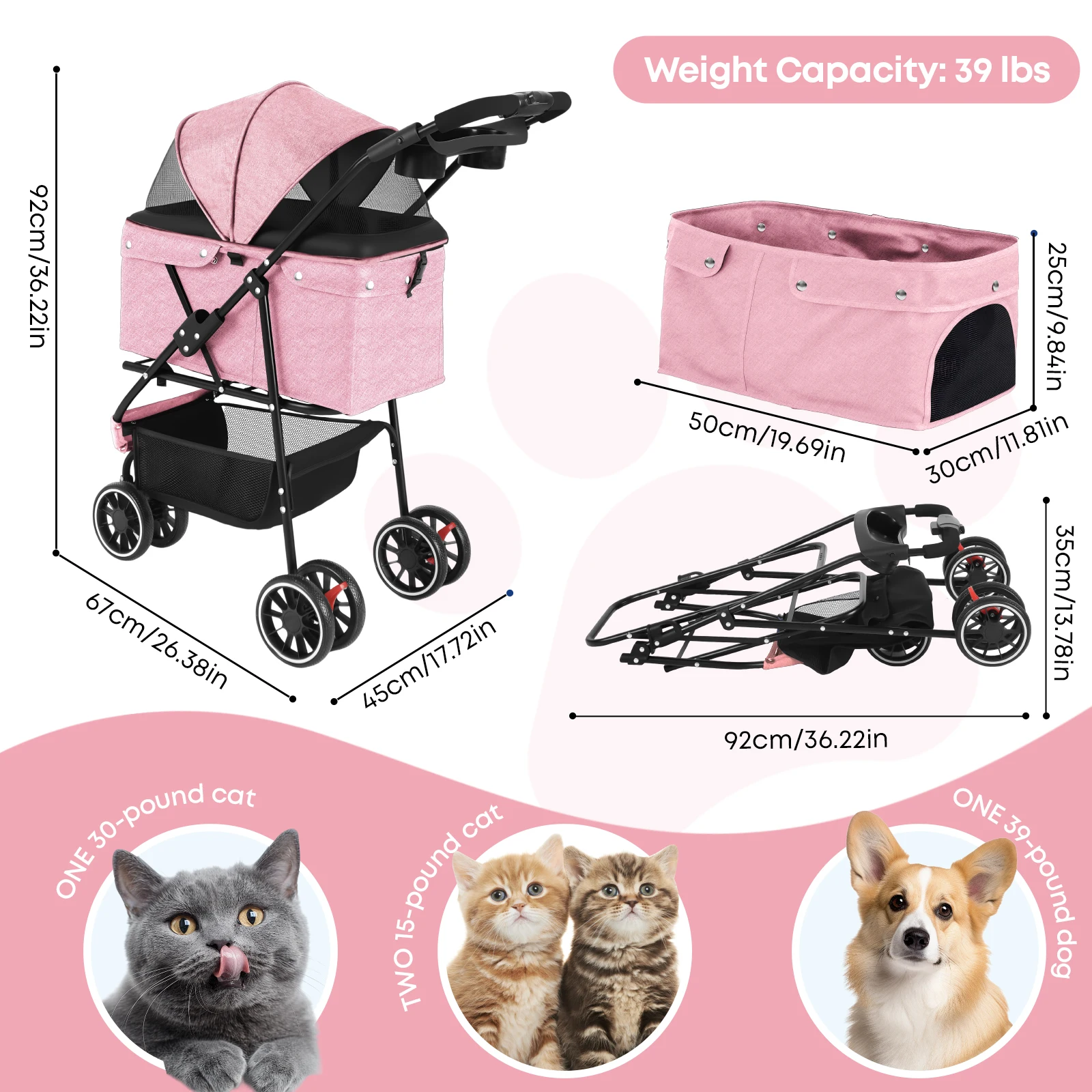Thumbnail 3 - #15 Low Cost Pet Strollers That Work