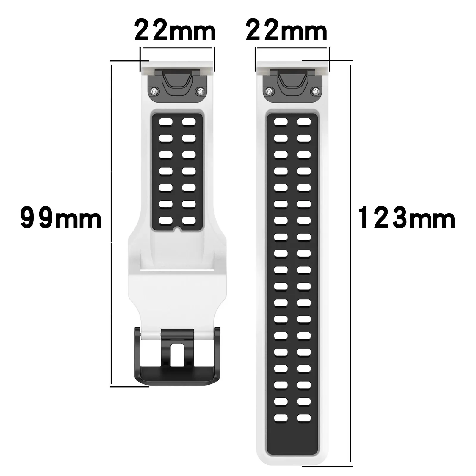 For Garmin Fenix 5 6 7 Silicone Strap Smart Watch Quick Release Band Straps For Garmin Fenix 5s 6s 7s 5x 6x 7x Bracelet correa