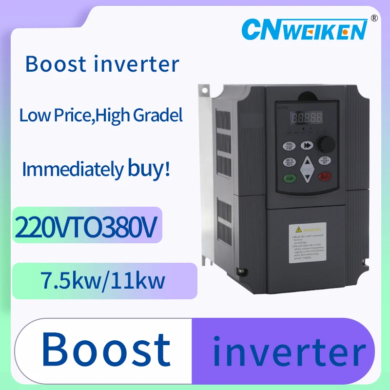 Imagem -06 - Conversor de Frequência Eixo de Movimentação Controle de Velocidade Impulso Vfd 2hp3hp 220v 1.5kw 2.2kw 4kw