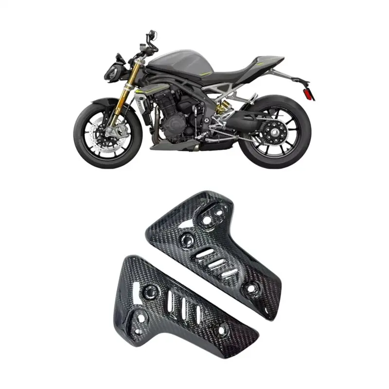 Leading-Edge-External Radiator Cover For Triumph Street Triple 1200 Side Panels Radiator Protective Cover
