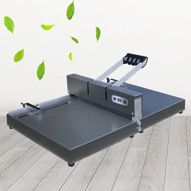Manual Creasing Binding Machine for Business Cards Photos Greeting Cards Booklets Creasing Folding