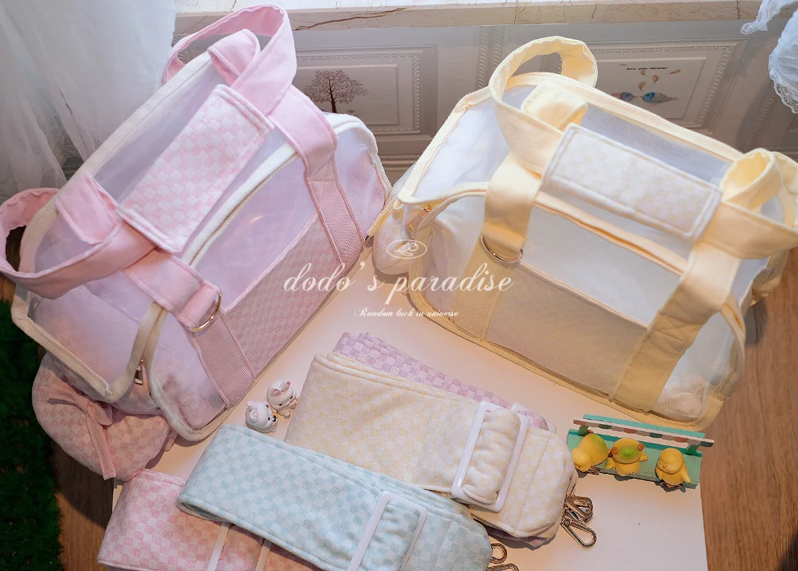 New Korean Summer Pet Carrier Dog Bag Cat Backpack Temperament Breathable Mesh Out Portable Puppy Transport accessories