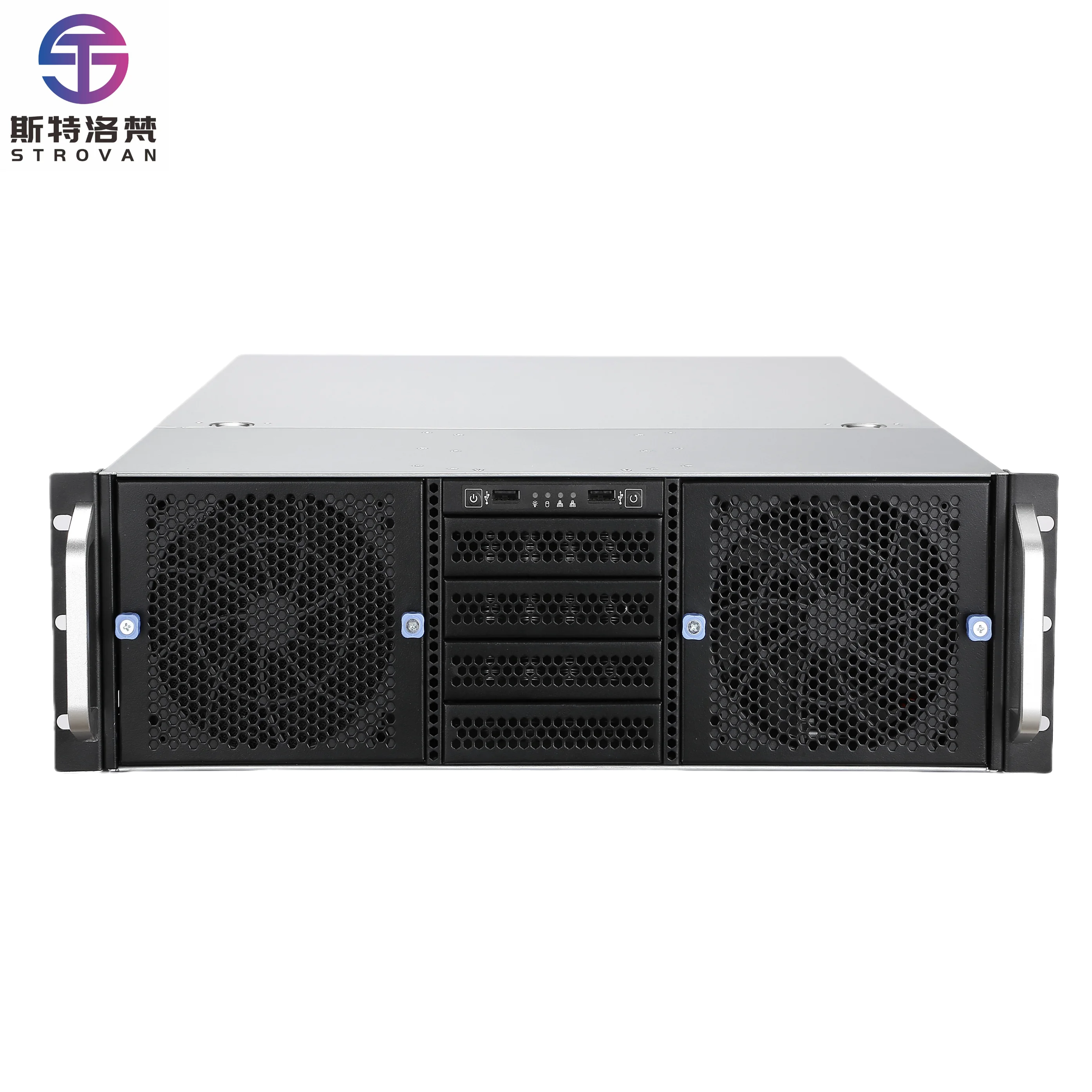 3u Industrial Server Chassis Sheet Metal Casing  Cabinet Chassis Server Case Rack Mount Case Industrial Computer case