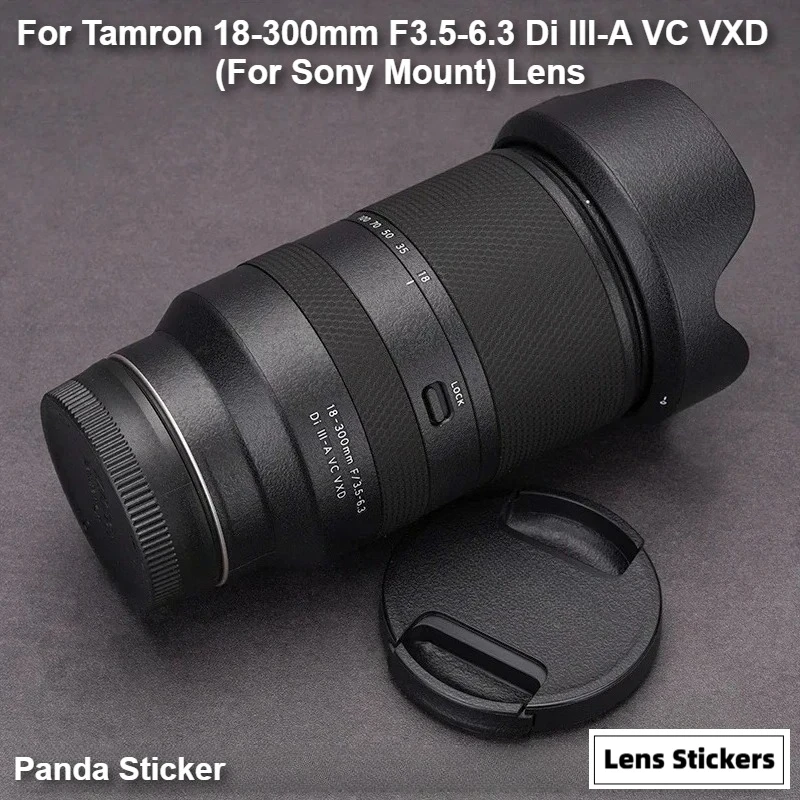 ソニーマウントレンズステッカー保護フィルムボディプロテクタースキンタムロン18-300mm-f35-63di-iii-avcvxd