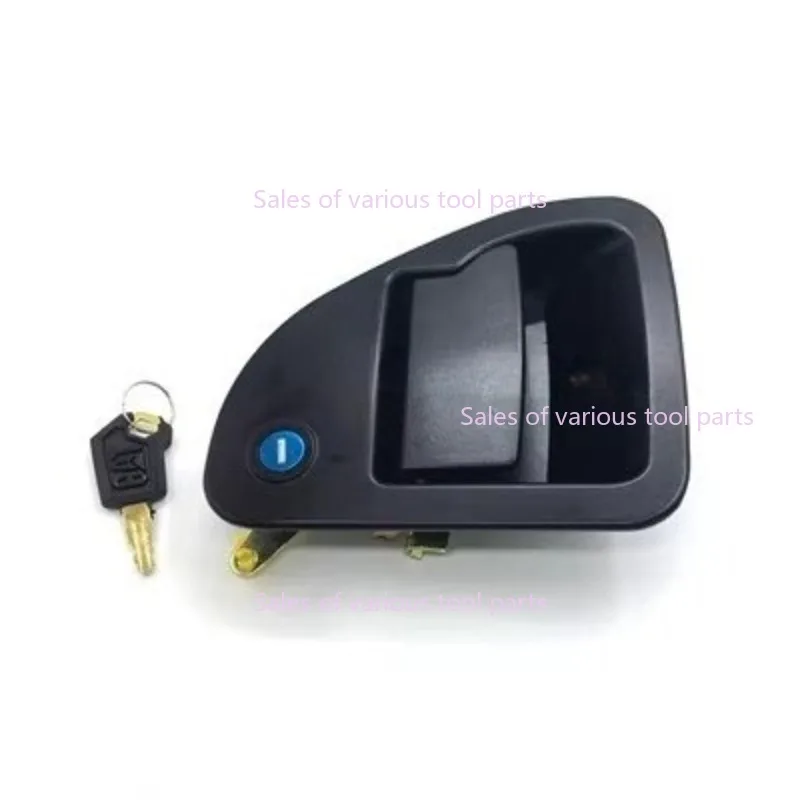 Excavator accessories For CAT 320C/D 323 324 329D Cab Door Lock Assembly Outer Handle Lock Block