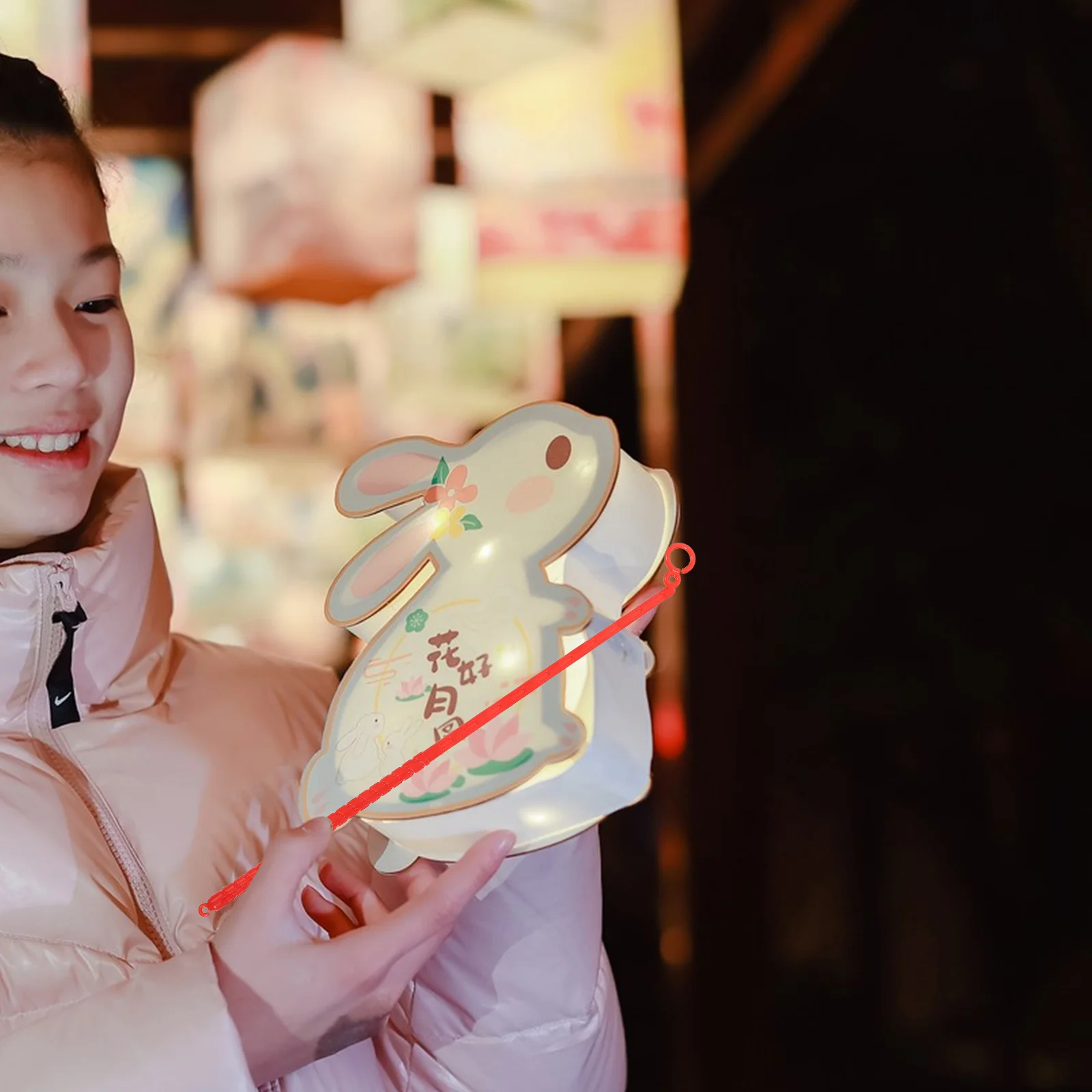 

100Pcs Lantern Accessories Plastic Lantern Poles 24Cm Long DIY Stick for Spring Festival Decor Handheld Lamp Support Rod Craft