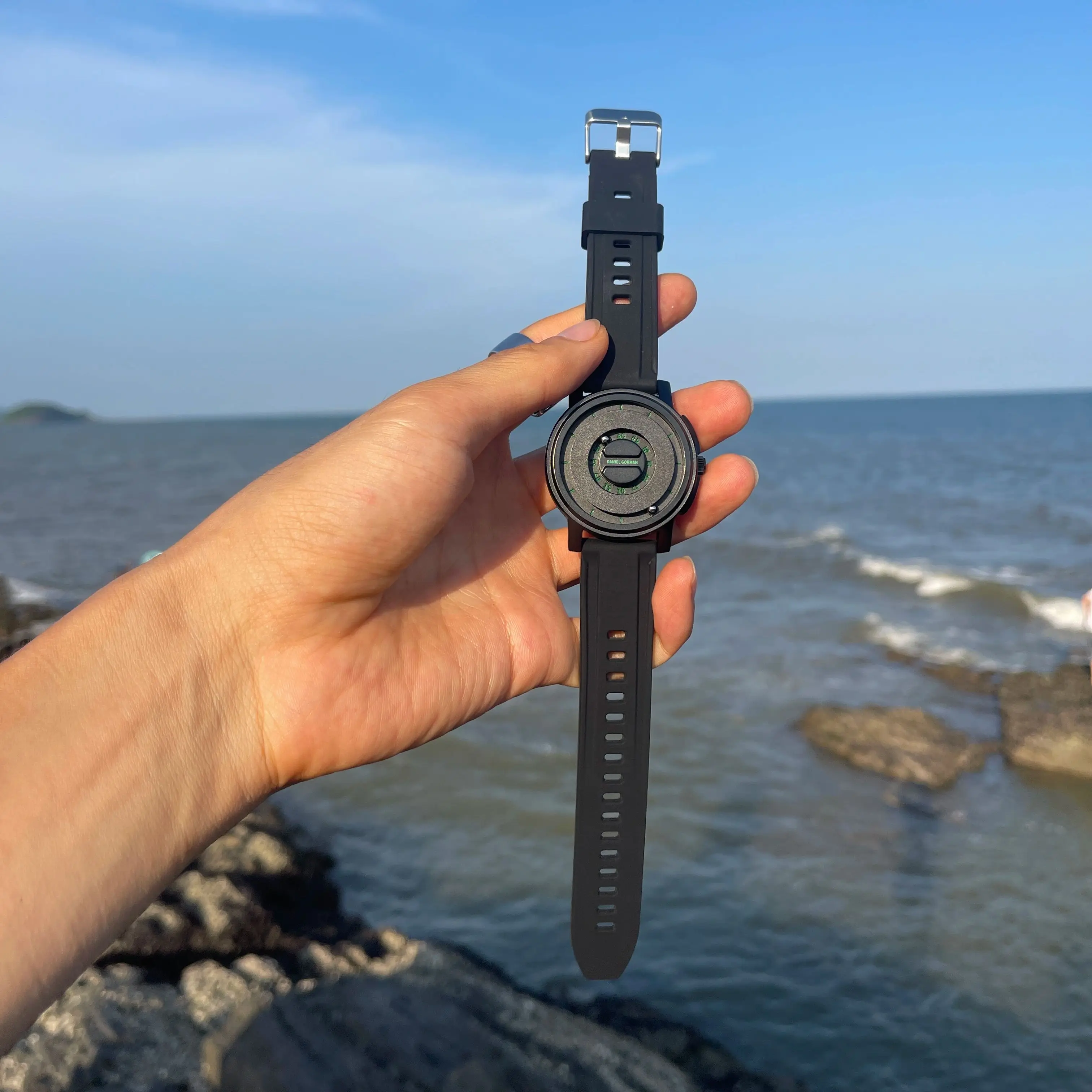 Legit Insane Gorman Watch Magnetic Scrolling Beads Super Comfortable And Adjustable Fits Most Wrist Easily Big Chunky Hands