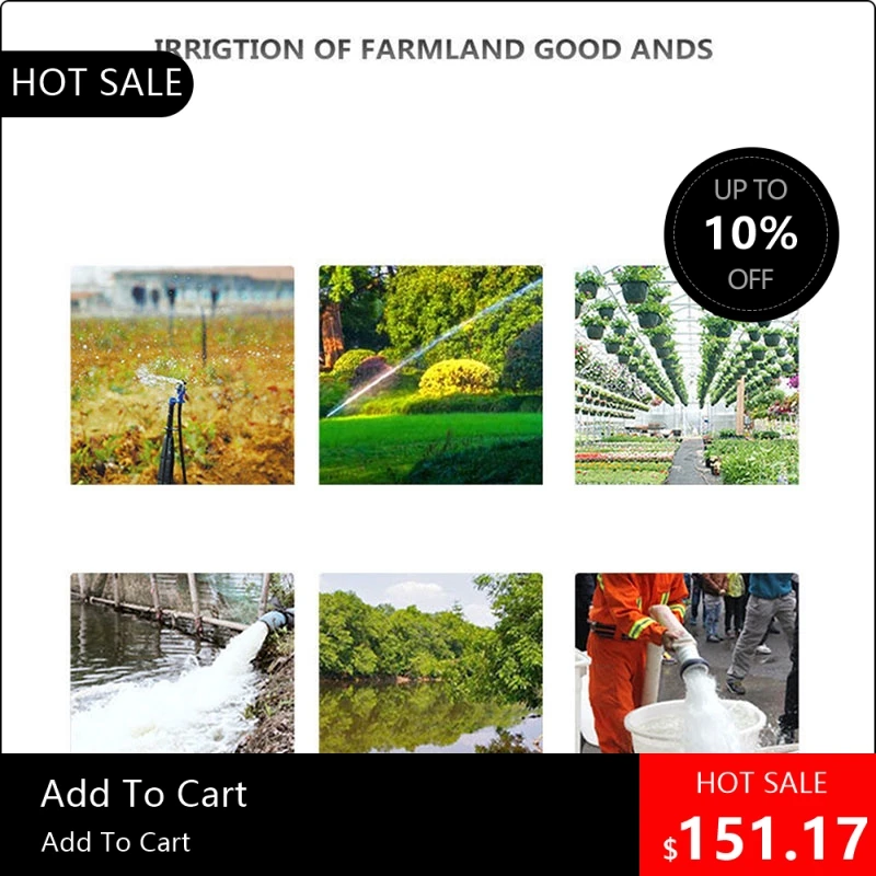 

818003 9,8 л.с. водяной насос сельскохозяйственный четырехтактный высокой мощности 3 дюйма 1 насос с высокой головкой 100 м3/ч