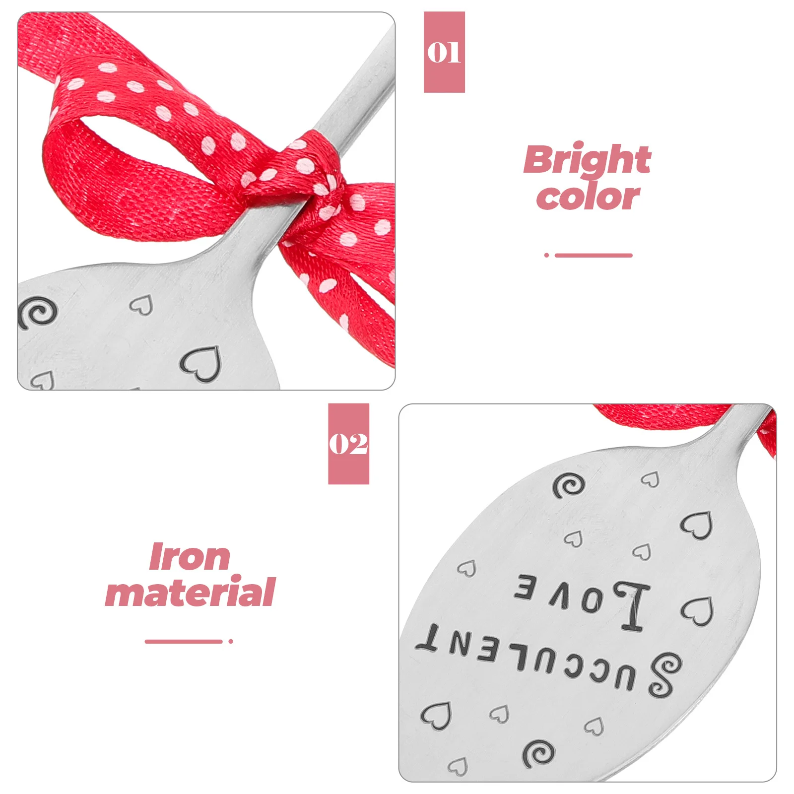 

Garden Marker Plant Iron Sign Small Printed Letter Insert Label Lightweight Portable for Nursery Pots Greenhouses Gardens Flower