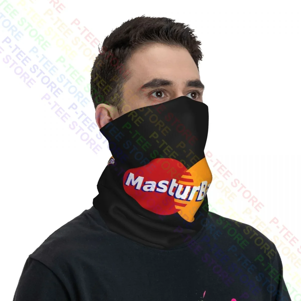 Masturbarsi Credit Parody Cash bloggindie Card Made This Af Fap Neck ghetta Bandana sciarpa maschera per il viso morbida