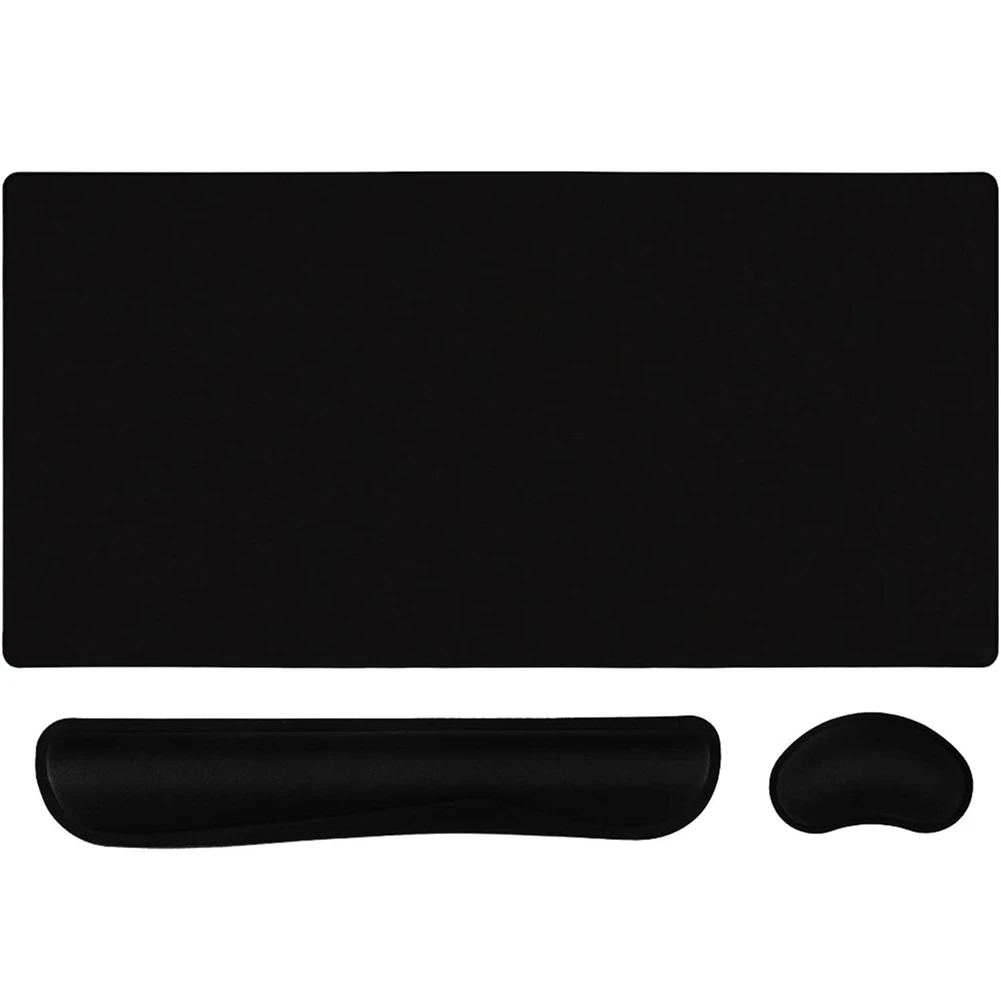 Non-Slip Mouse Pad Extended Gaming Mouse Pad with Keyboard Wrist Rest Mouse Table Pad for Computer