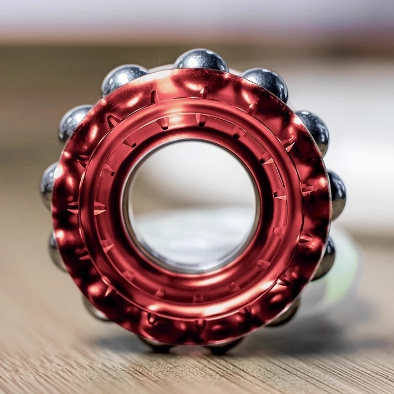Fingertip Roller Ring Fidget Spinner Luminous Rotating EDC Antistresse Relieve Stress Reducing Toys Anti anxiety Flywheel Lure