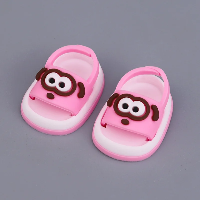 【Only Shoes】Cute Mini Doll Shoes Suitable for LABUBU 10cm&15cm Accessories, Cotton Doll Accessories image 4