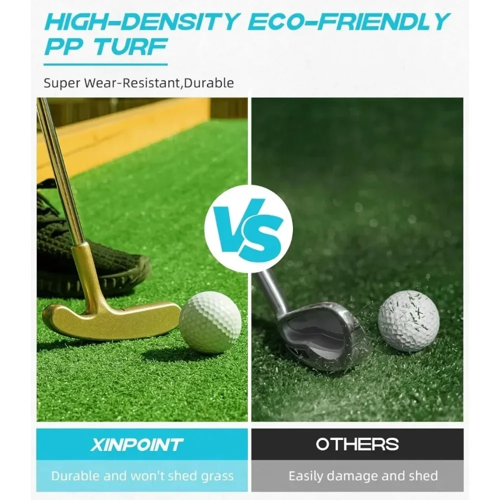 -Golf Hitting Mat: …