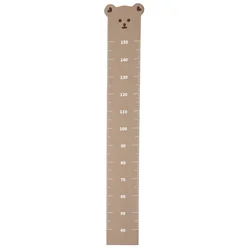 Height Measurement Wall Sticker Ruler Decals Kids Wooden Baby Nursery Cloth Decor Growth Chart Childrens Room