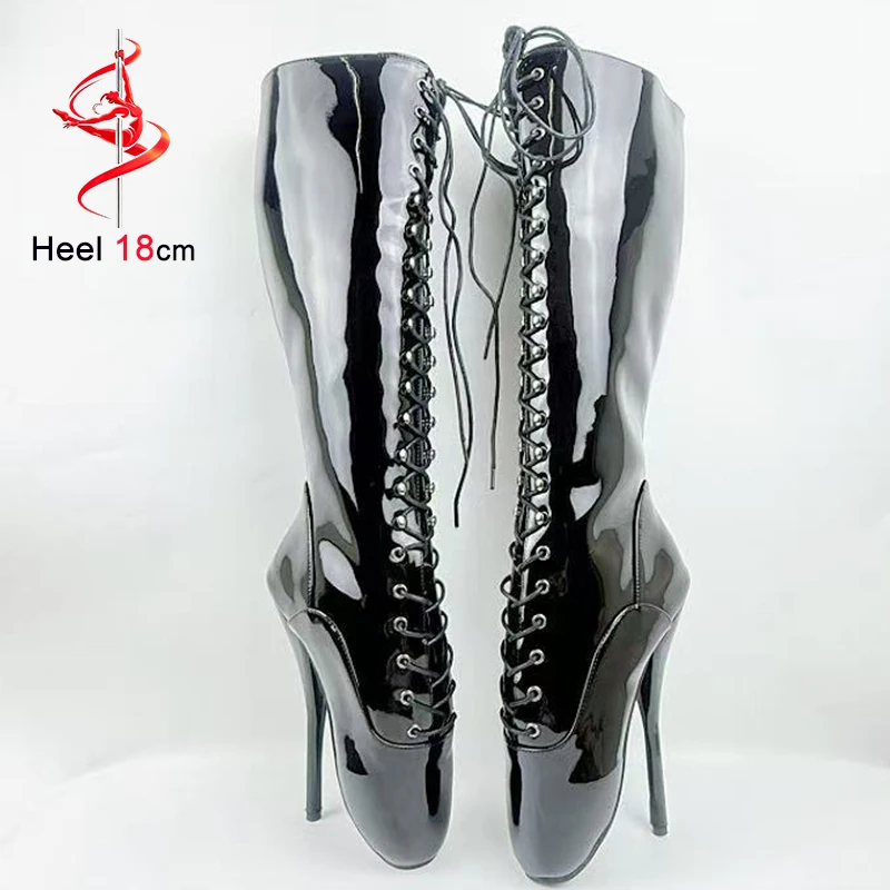 botas-de-media-pantorrilla-para-mujer-con-tacon-extremo-de-18-cm-negras-brillantes-con-cordones-cremallera-lateral-estilo-ballet-con-gancho-para-primavera-y-otono